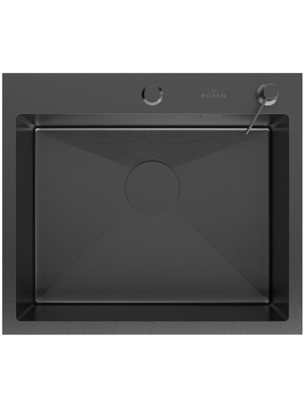 Кухонная мойка Roxen Simple 560220-55B графит