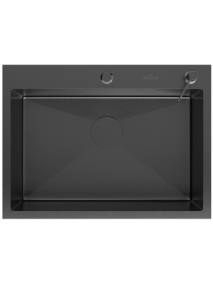 Кухонная мойка Roxen Simple 560220-65B графит