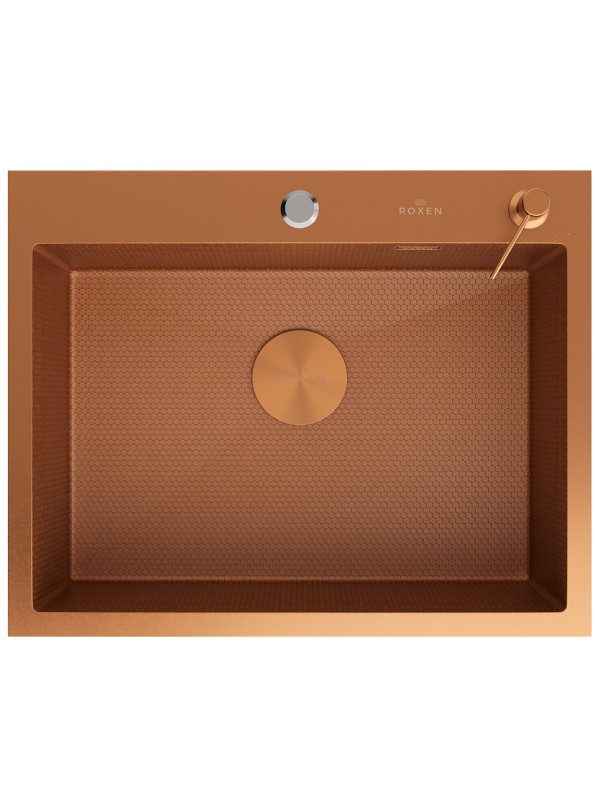 Кухонная мойка Roxen Snake 560220-60-BRS бронза