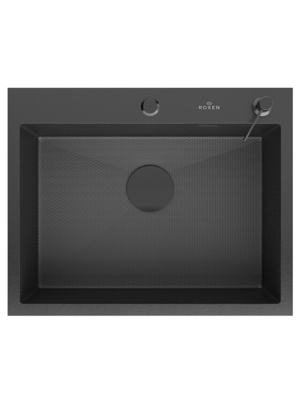 Кухонная мойка Roxen Snake 560220-60-BS графит