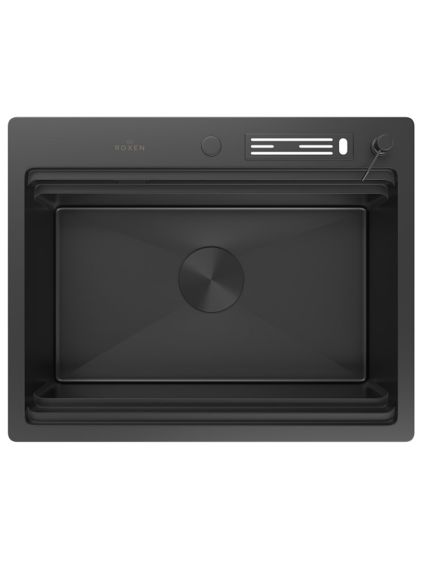 Кухонная мойка Roxen Stage 560250-60B графит