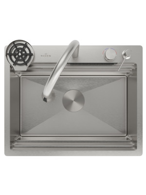 Кухонная мойка Roxen Stage Plus 560250-60 сатин