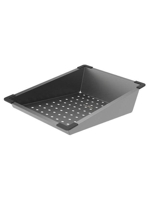 Кухонная мойка Roxen Stage Plus 560250-60B графит коландер (1)