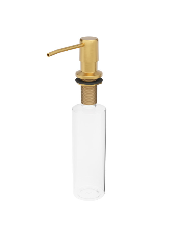 Кухонная мойка Roxen Uno 560210-54-GS золотистый дозатор