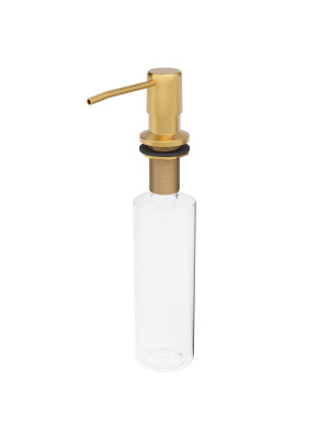 Кухонная мойка Roxen Uno 560210-54-GS золотистый дозатор