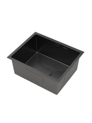 Кухонная мойка Roxen Uno 560210-54B графит сбоку