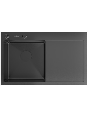 Кухонная мойка Roxen Vespa 560230-70LB графит