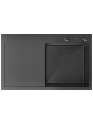 Кухонная мойка Roxen Vespa 560230-70RB графит