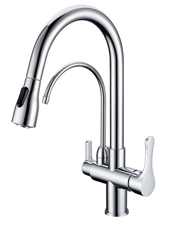 Смеситель Ahti Kemi KM803013 хром сбоку