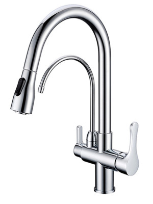 Смеситель Ahti Kemi KM803013 хром сбоку