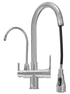 Смеситель Ahti Kemi KM803013 хром выдвижной изл