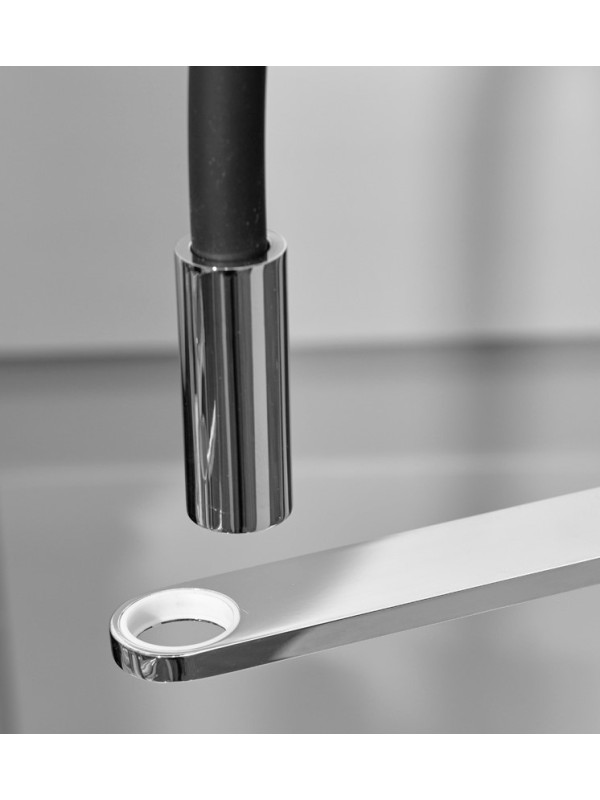 Смеситель Ahti Kemi KM833020 хром вблизи