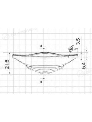 Умывальник Andrea Iva 600 схема (1)