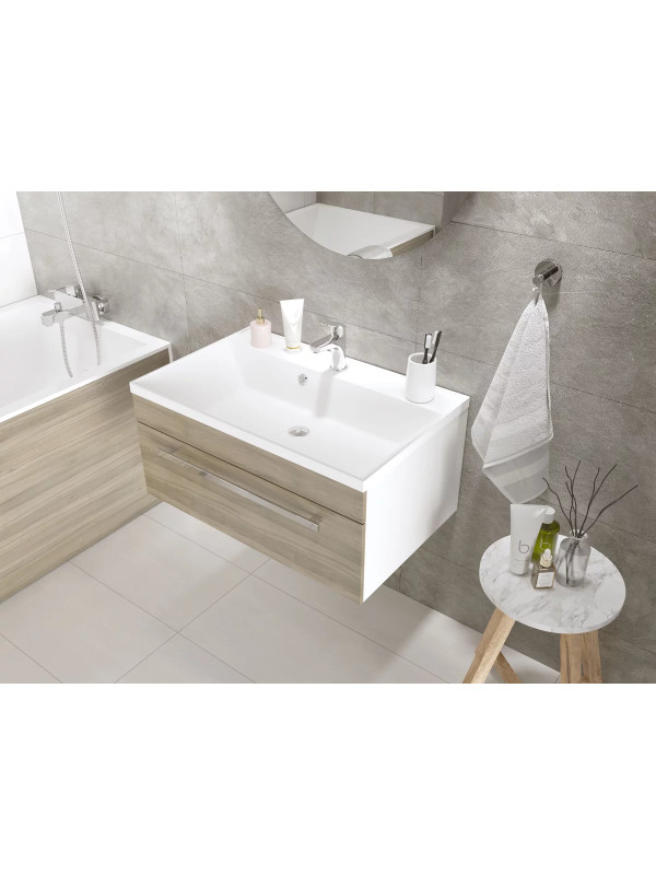 Умывальник Madera Classica 60 матовый в интерьере