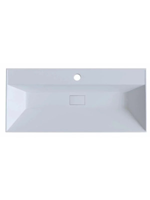 Умывальник Madera Classica Slim 80 сверху