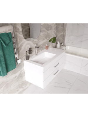 Умывальник Madera Modul 90 L в интерьере