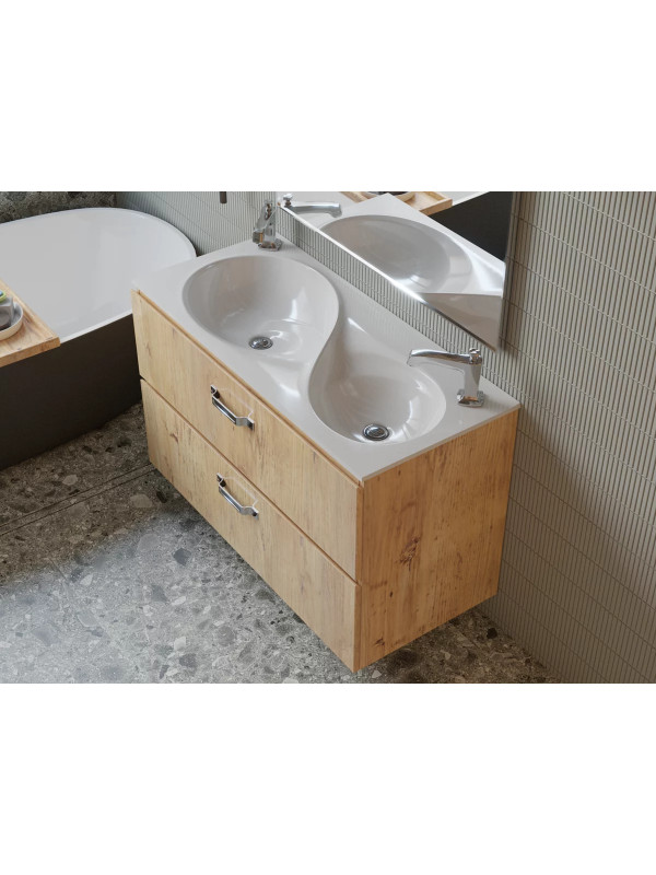 Умывальник Madera Otto 100 в интерьере