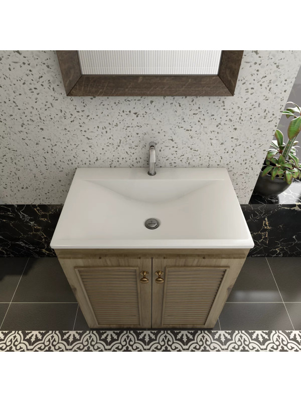 Умывальник Madera Pulsus 70 в интерьере