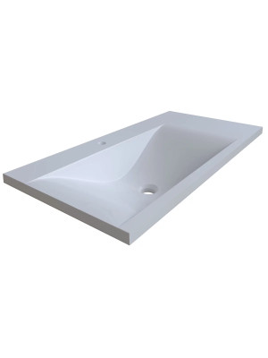 Умывальник Madera Pulsus 90 L сбоку