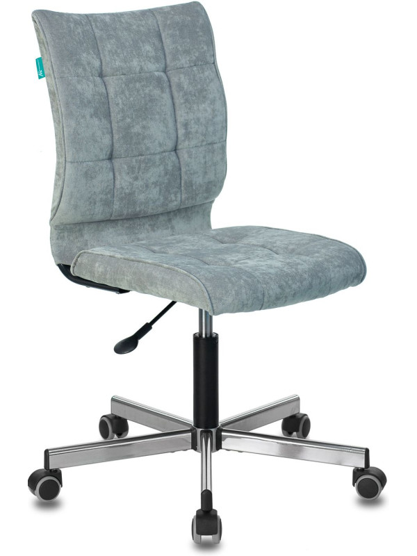 Кресло компьютерное Бюрократ CH-330M серо-голубой