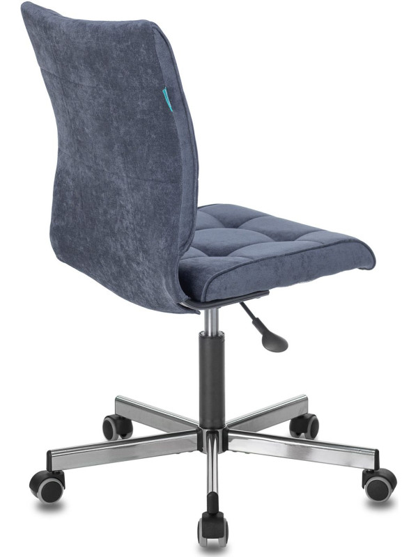 Кресло компьютерное Бюрократ CH-330M темно-синий вид сзади