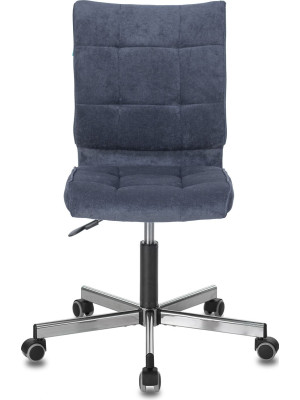 Кресло компьютерное Бюрократ CH-330M темно-синий вид спереди