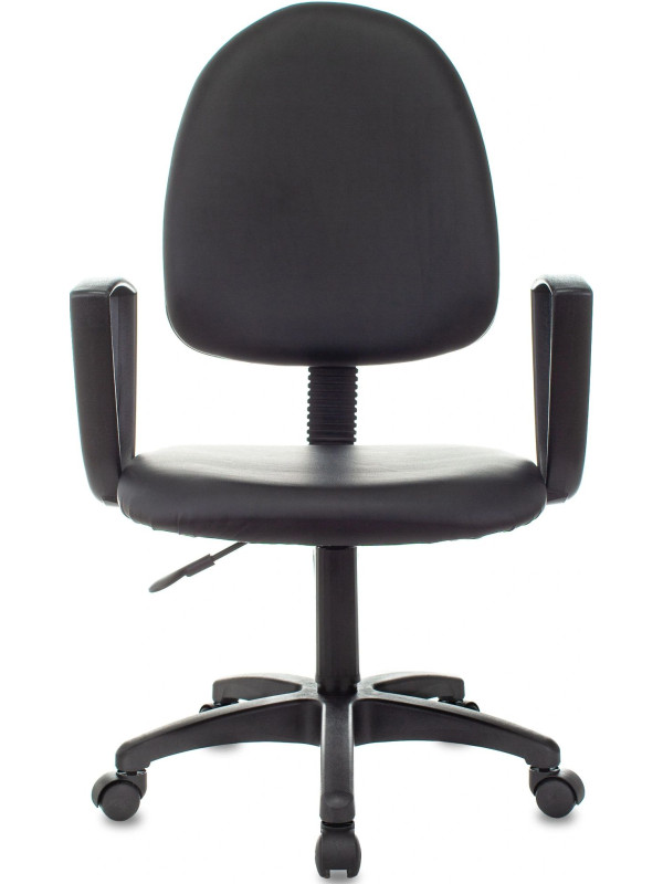 Кресло компьютерное Бюрократ CH-1300N черный вид спереди