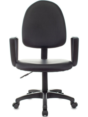 Кресло компьютерное Бюрократ CH-1300N черный вид спереди