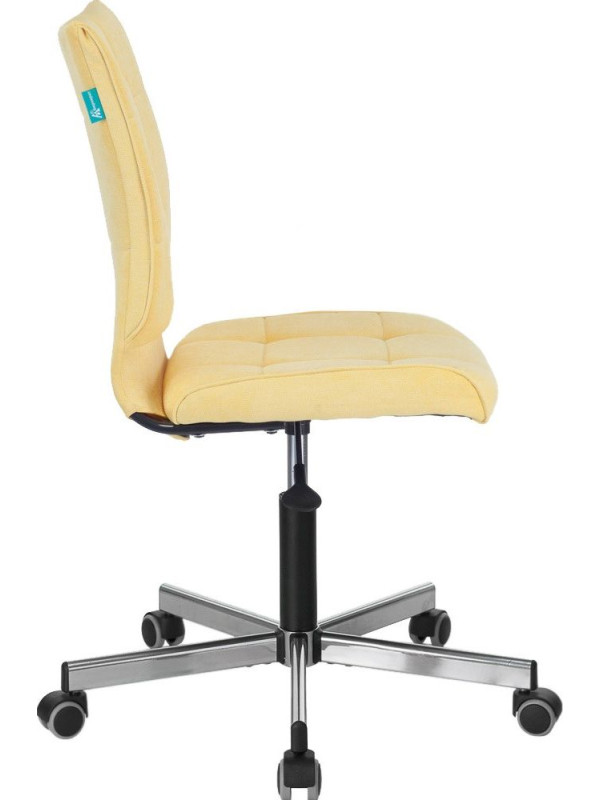 Кресло компьютерное Бюрократ CH-330M желтый вид сбоку