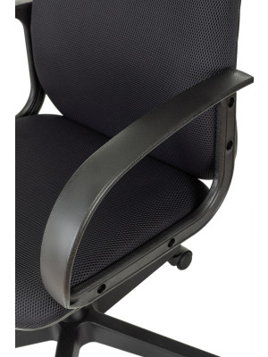 Кресло компьютерное Бюрократ Ch-808AXSN/G темно-серый подлокотники