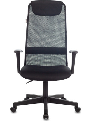 Кресло компьютерное Бюрократ KB-8 черный вид спереди