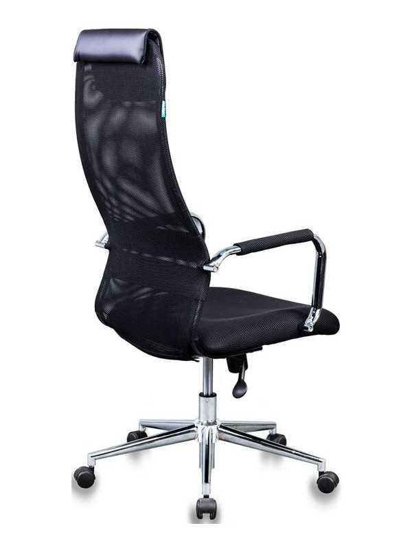 Кресло компьютерное Бюрократ KB-9N черный вид сзади