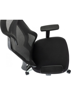 Кресло компьютерное Бюрократ MC-412N-H черный сиденье