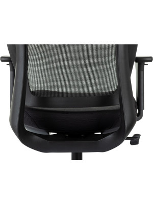 Кресло компьютерное Бюрократ MC-412N-H черный спинка