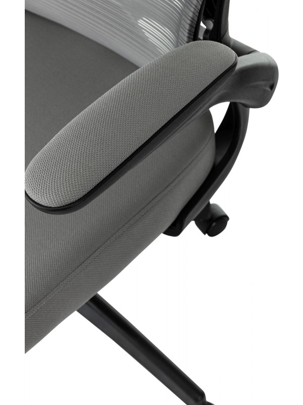 Кресло компьютерное Бюрократ Sigma 1 серый подлокотники