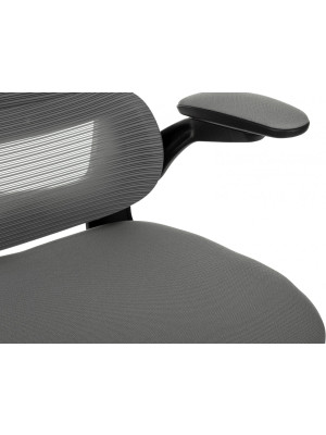 Кресло компьютерное Бюрократ Sigma 1 серый Поясничная поддержка