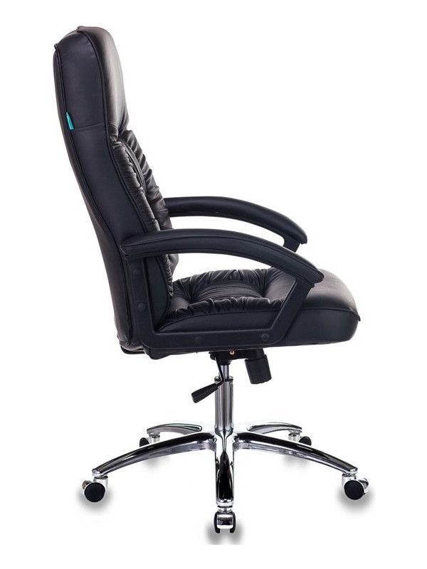 Кресло компьютерное Бюрократ T-9908AXSN-AB черный вид сбоку