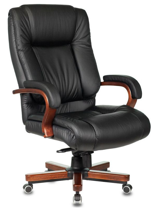 Кресло компьютерное Бюрократ T-9925WALNUT черный