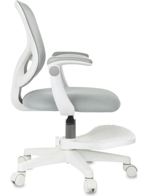 Кресло компьютерное Бюрократ BUROKIDS 3 серый вид сбоку