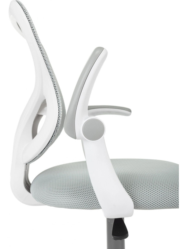 Кресло компьютерное Бюрократ BUROKIDS 3 серый подлокотники