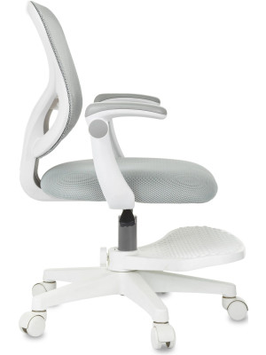 Кресло компьютерное Бюрократ BUROKIDS 3 серый вид сбоку