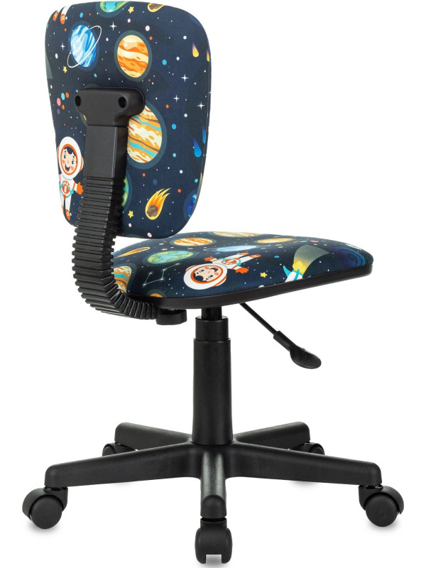 Кресло компьютерное Бюрократ CH-204NX темно-синий космонавт вид сзади