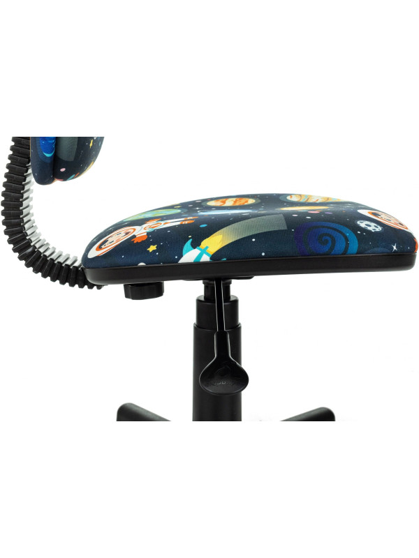 Кресло компьютерное Бюрократ CH-204NX темно-синий космонавт сиденье сбоку