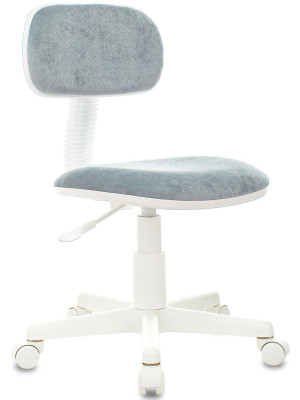 Кресло компьютерное Бюрократ CH-W201NX ткань серо-голубой