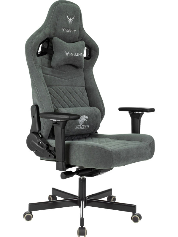 Кресло геймерское Бюрократ Knight Hunter серый