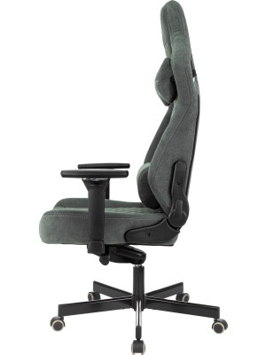 Кресло геймерское Бюрократ Knight Hunter серый вид спереди