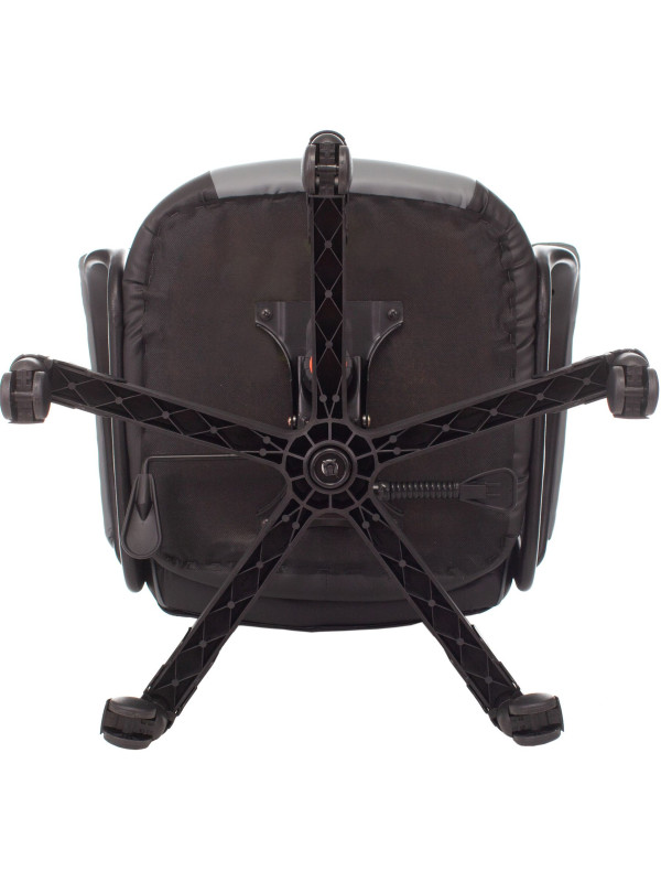 Кресло геймерское Бюрократ Zombie Game 17 черный/серый вид снизу