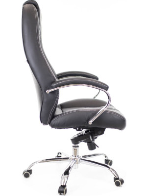 Кресло компьютерное EVERPROF DRIFT PU Черный вид сбоку