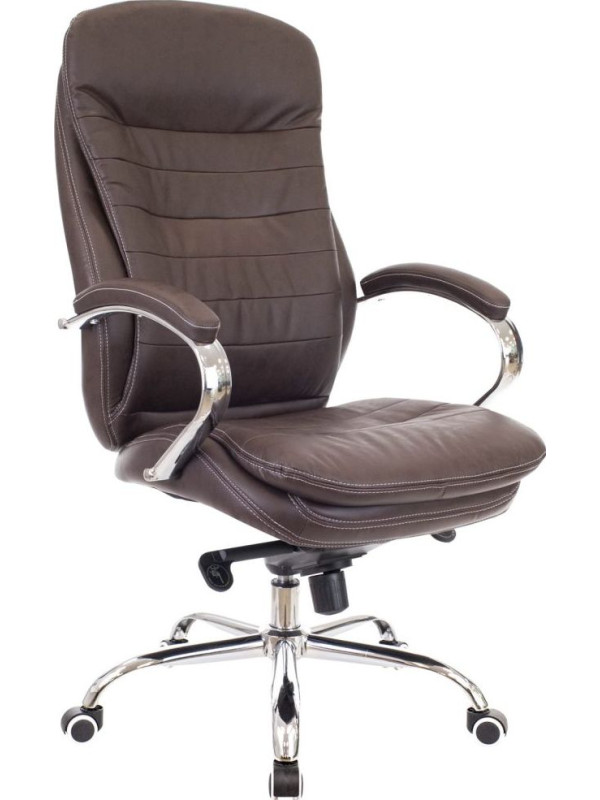 Кресло компьютерное Everprof Valencia PU коричневый