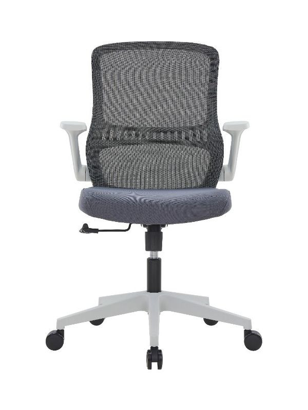 Кресло компьютерное SitZone CH-526B серый вид спереди